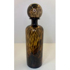 Vaso de Vidro Marrom M